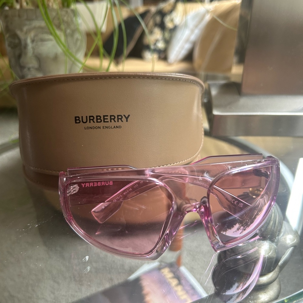 Burberry Pink Shield Sunglasses